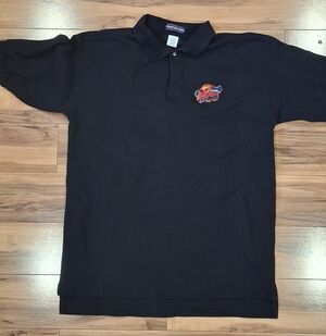 Albany Firebirds Vinatage MENS XL Fruit Of The Loom Polo